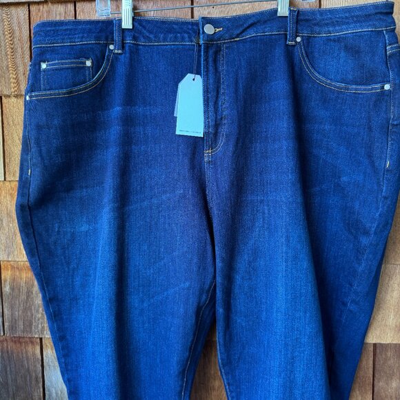 Universal Standard Joni High-Rise Curve Skinny Jeans Women’s Sz 26 Midnight Blue - Picture 6 of 15